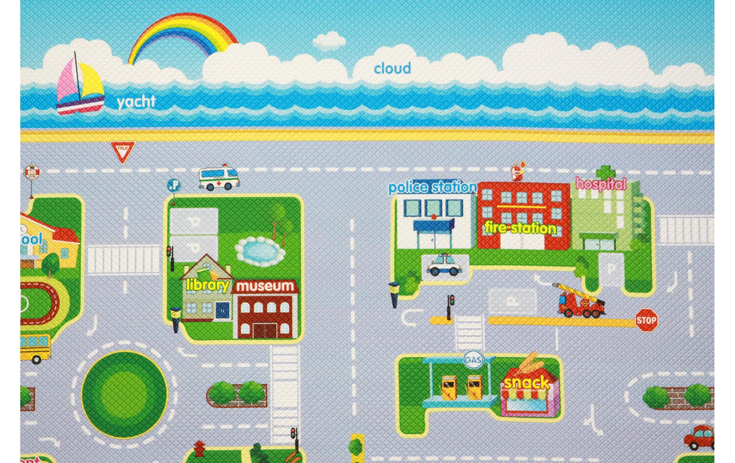 Dwinguler Spielmatte Animal Orchestra, 190 x 130 cm