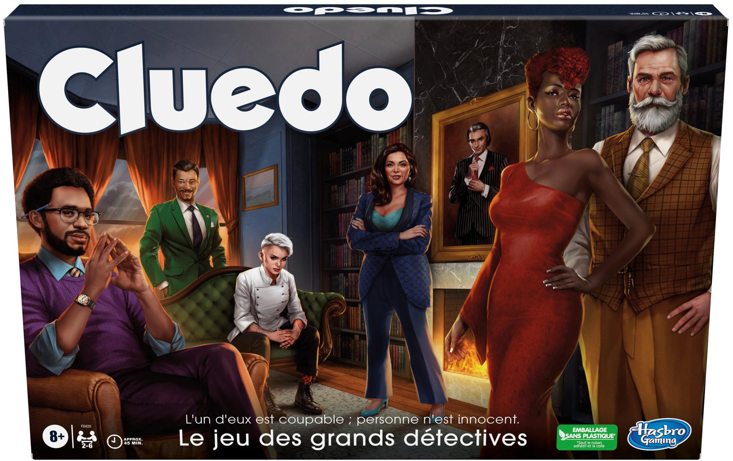 Hasbro Gaming Familienspiel Cluedo Classic -FR- Hasbro Gaming Familienspiel Cluedo Classic -FR-