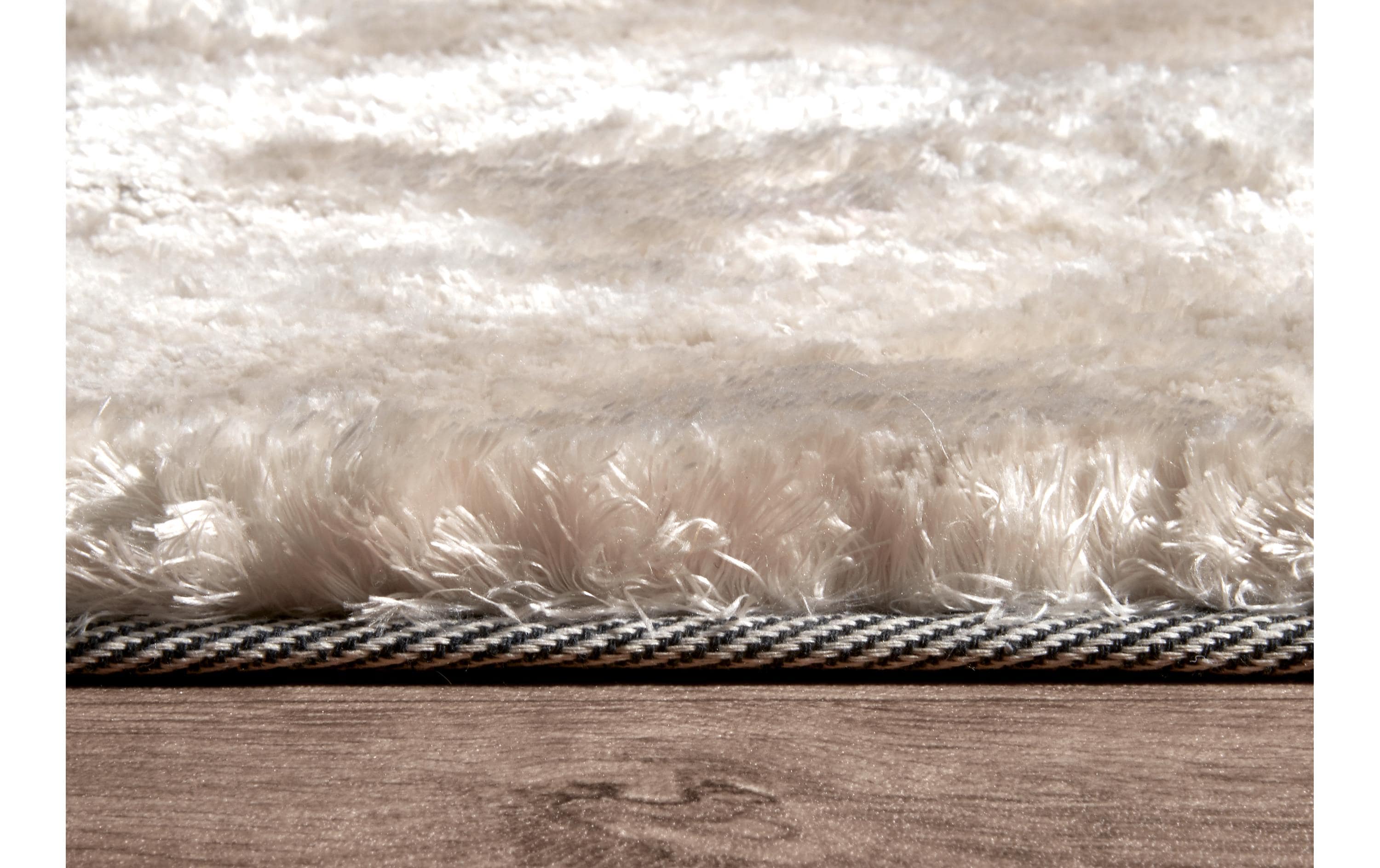 Elle Decoration Teppich Calida 120 cm x 170 cm, Creme