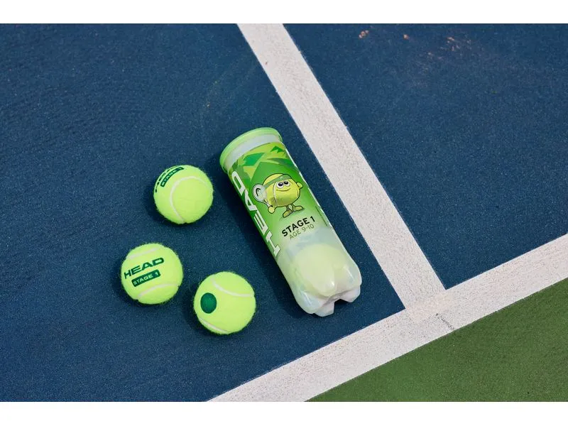 HEAD Tennisbälle Stage 1 3er-Pack