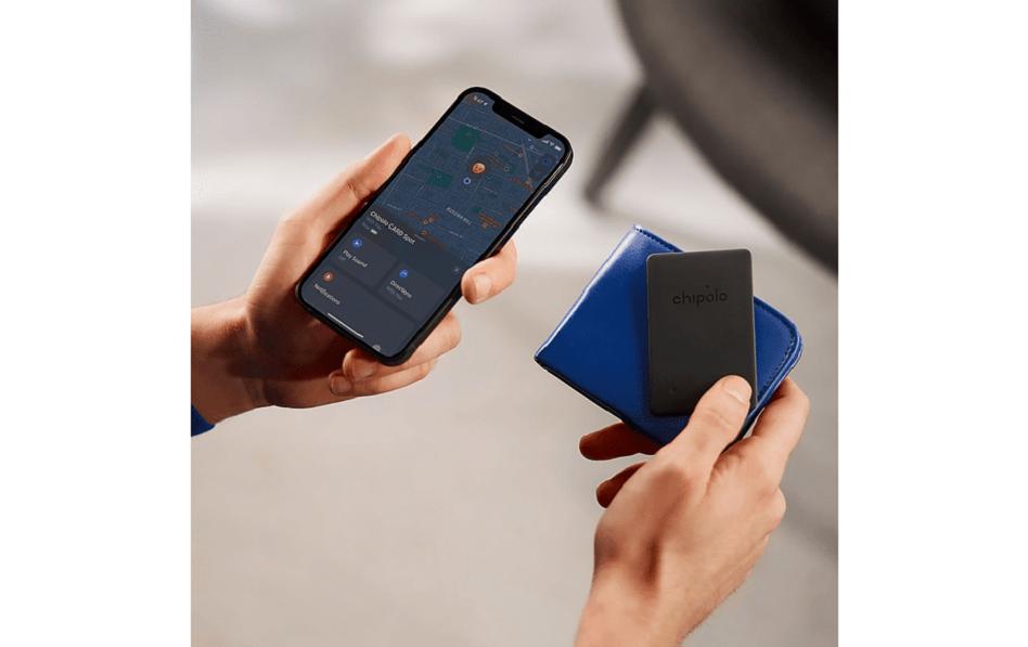 Chipolo Portemonnaie-Finder CARD Spot, Schwarz