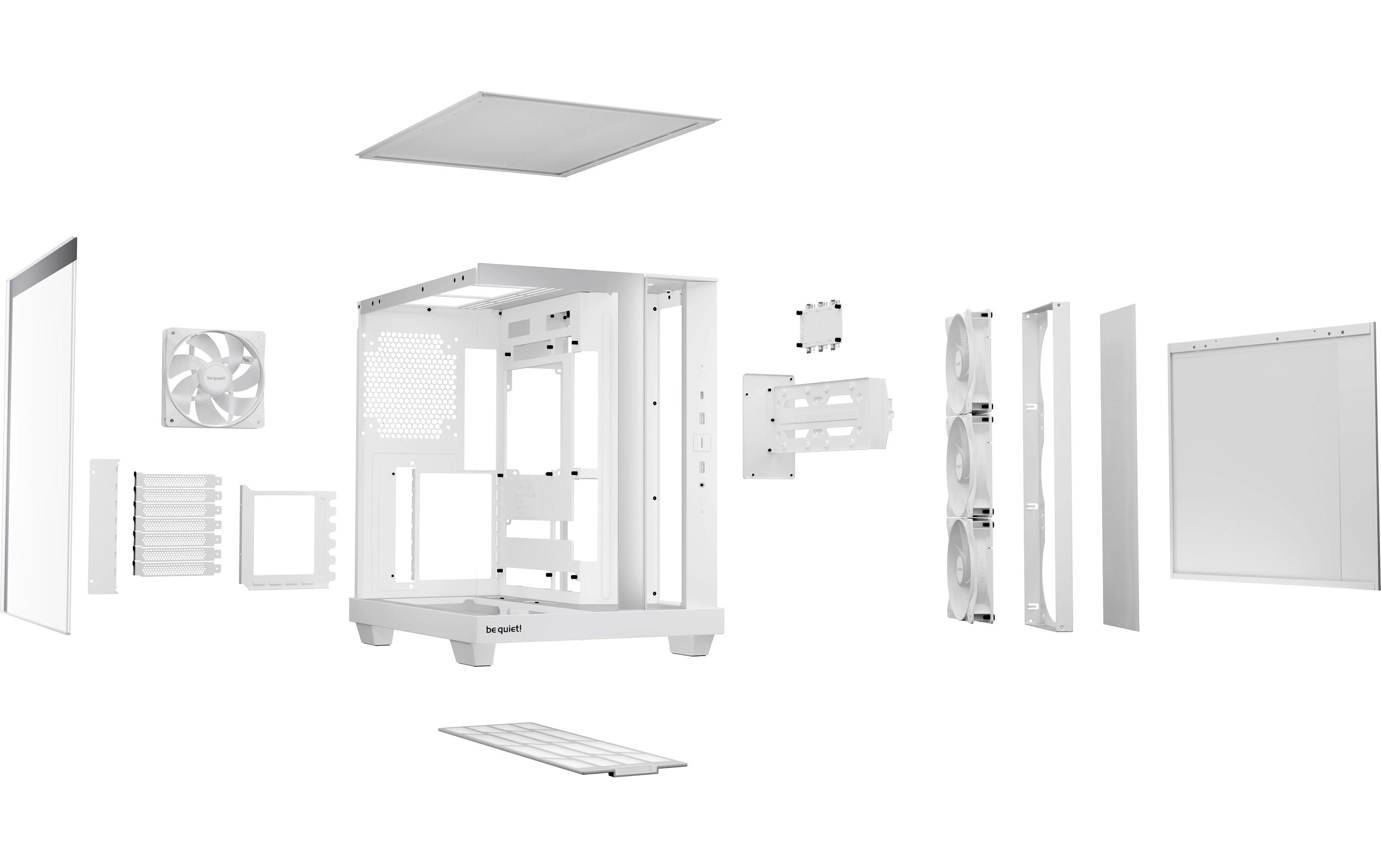 be quiet! PC-Gehäuse Light Base 500 LX Weiss
