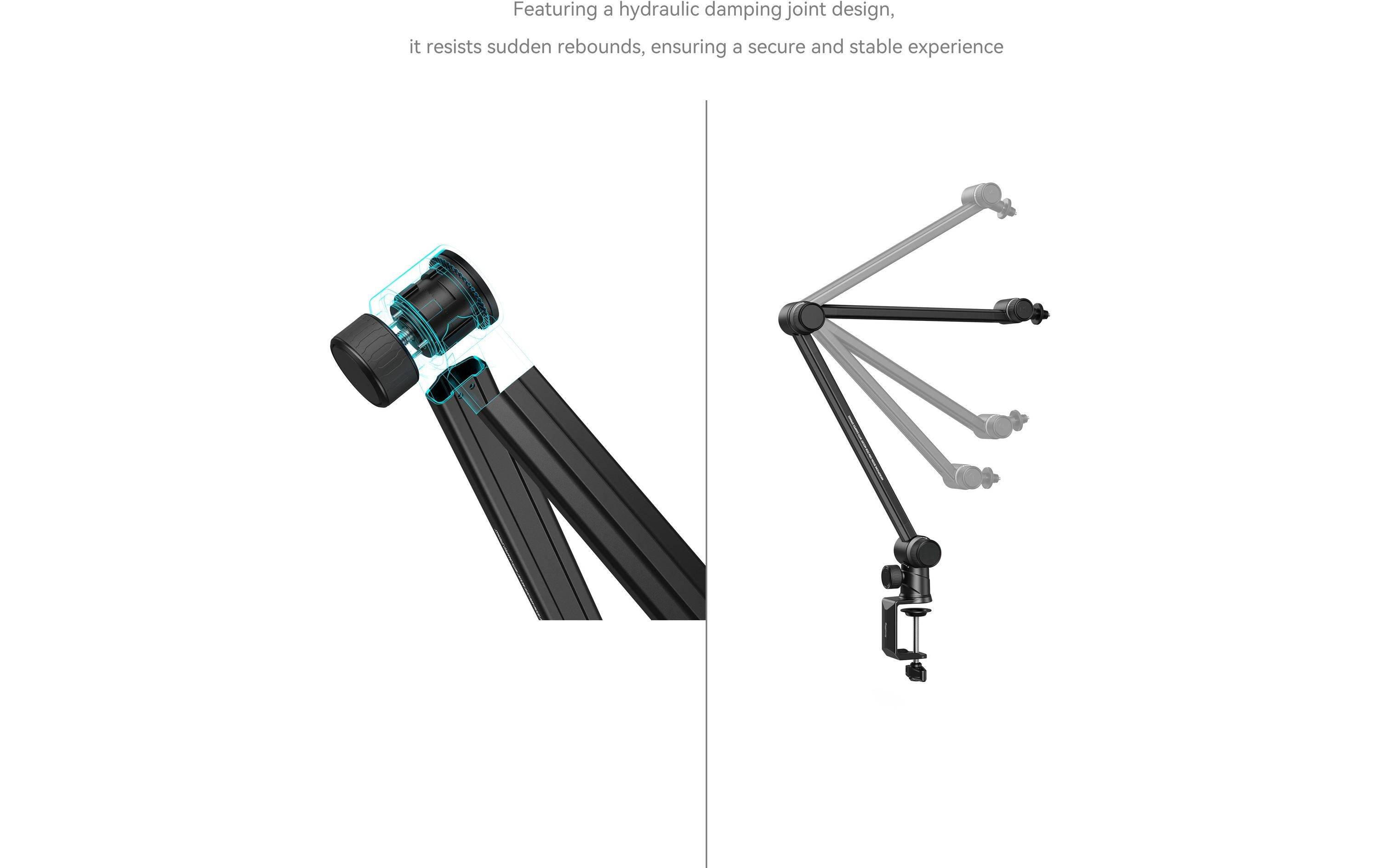 Smallrig Mikrofonarm-Tischhalterung