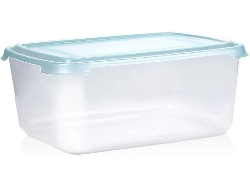alpina Vorratsboxen Set 13-teilig 6.8 l, Blau/Transparent