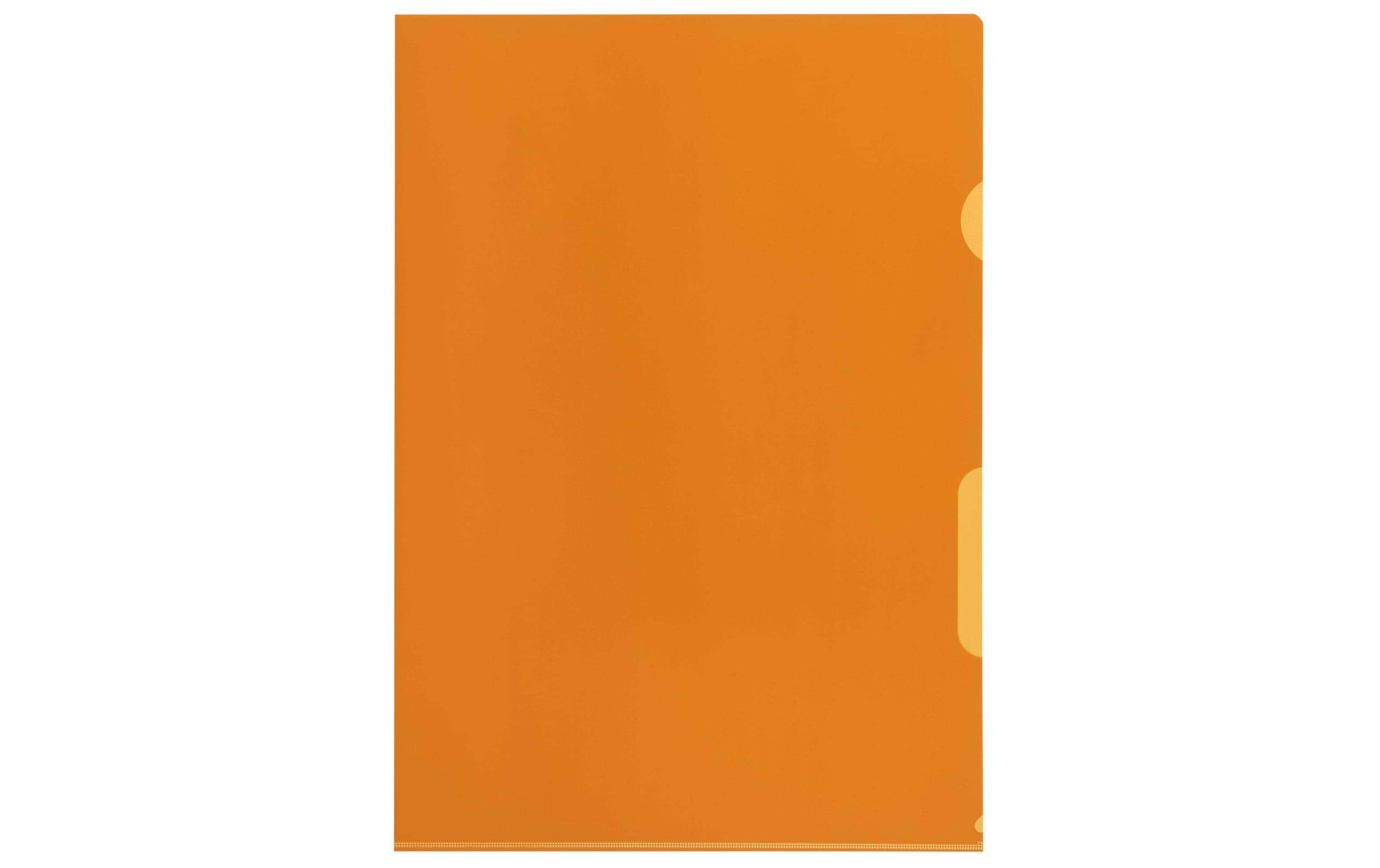 Kolma Sichthülle Visa Dossier A4 SuperStrong Orange, 10 Stück