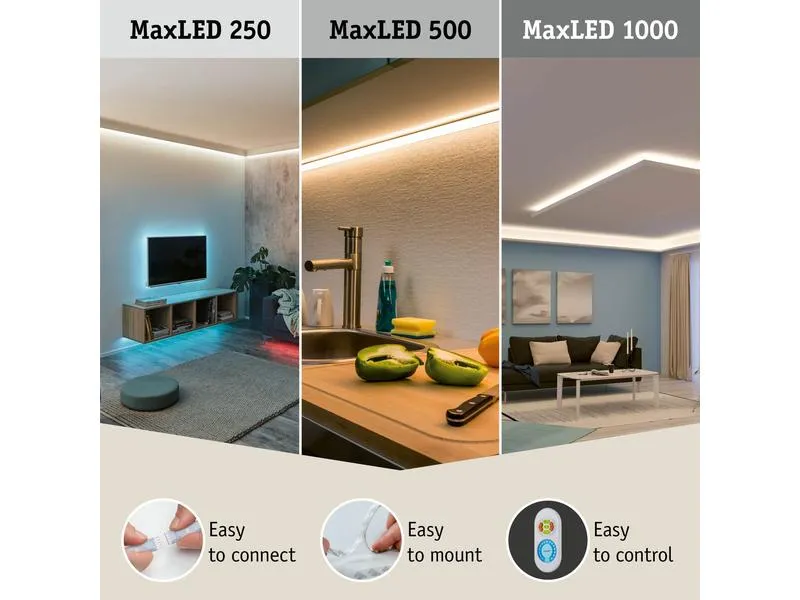 Paulmann MaxLED 1000 LED Strip Full-Line COB Edge