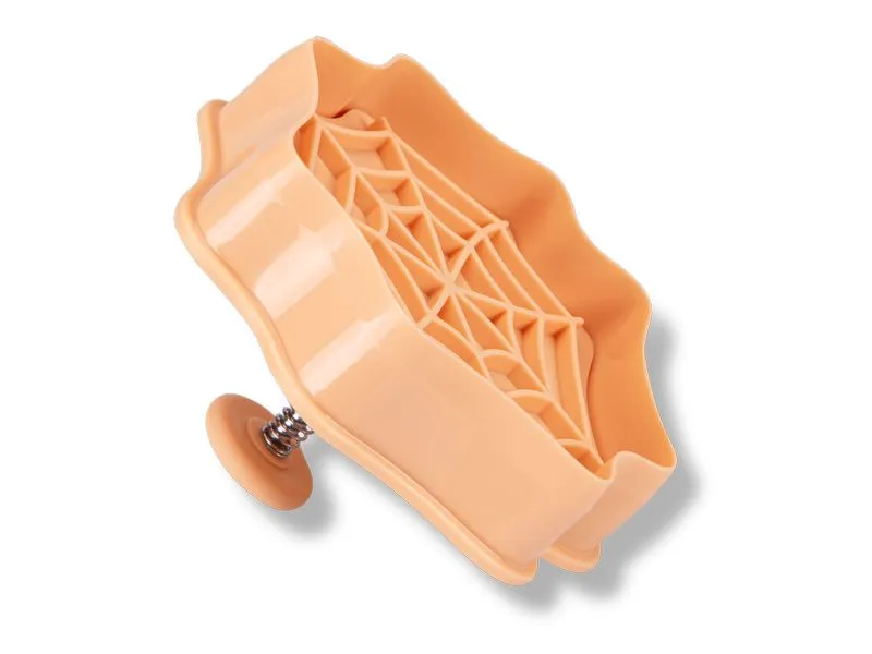 Städter Präge-Ausstecher Spinnennetz 4.3 x 7 cm, Apricot