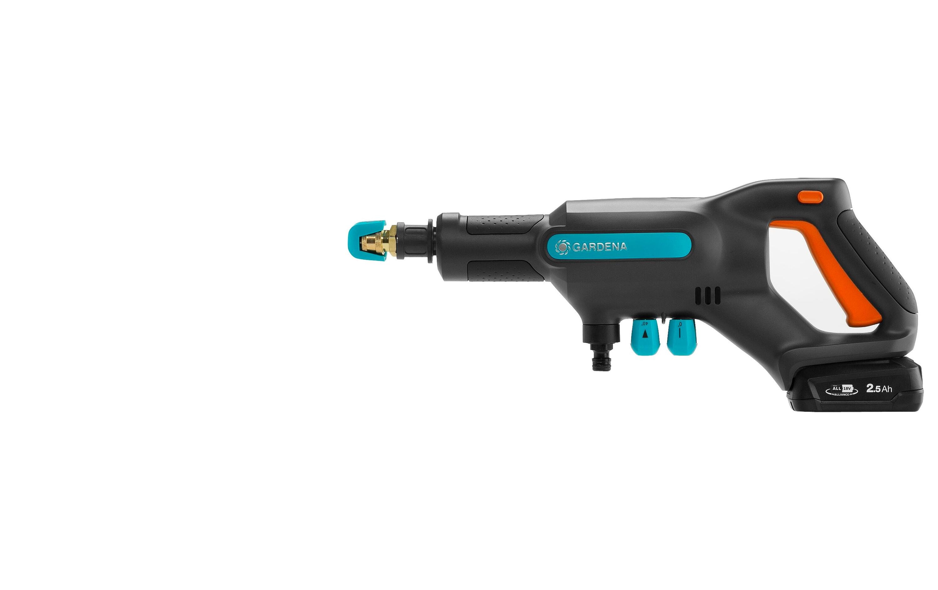 GARDENA Akku-Mitteldruckreiniger AquaClean 24/18 V P4A Set