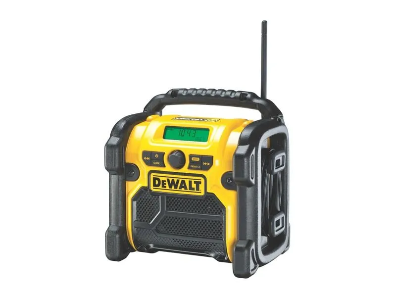 DeWalt Baustellenradio Akku- & Netzbetrieb DCR020 DAB+, Solo DeWalt Baustellenradio Akku- & Netzbetrieb DCR020 DAB+, Solo
