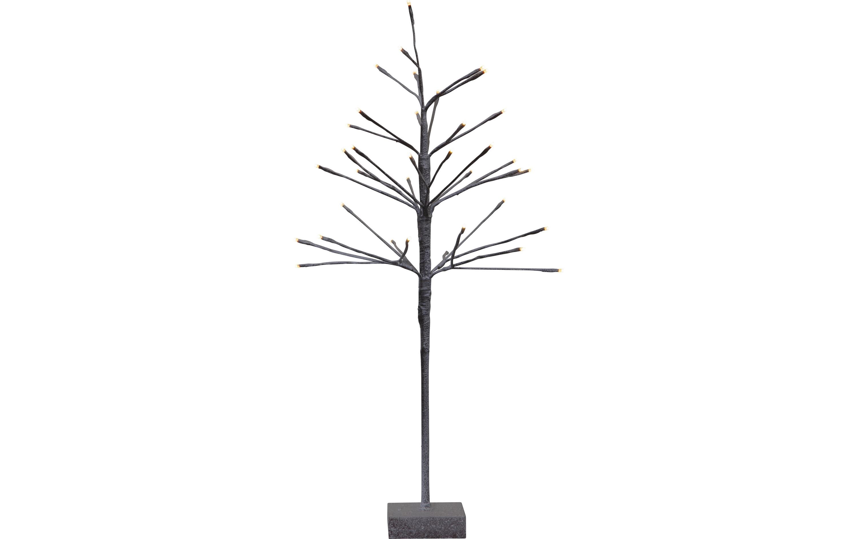Star Trading Baum Snowfrost, 36 LEDs, 90 cm, Braun