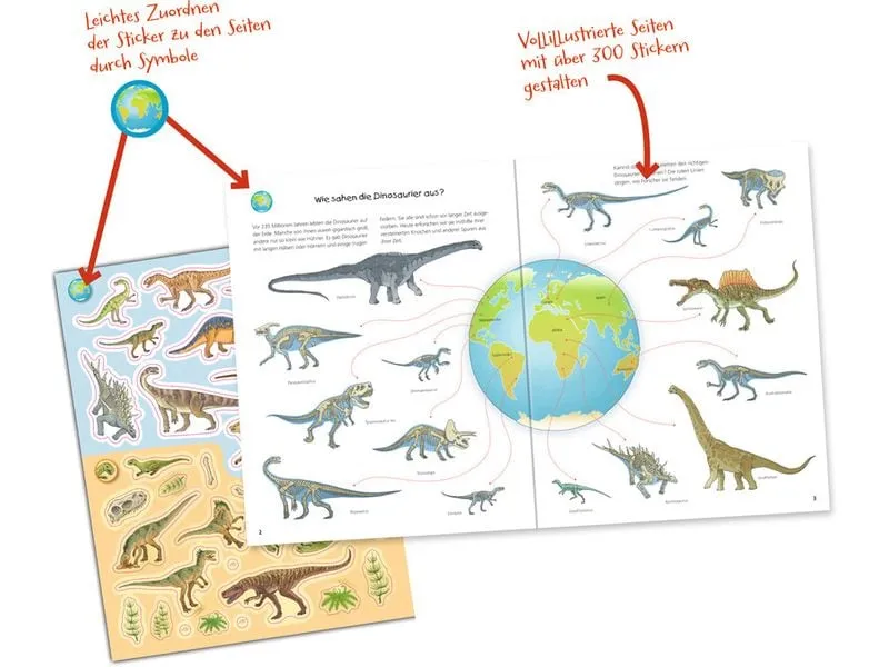 Ravensburger Kinder-Sachbuch Stickerheft Dinosaurier Ravensburger Kinder-Sachbuch Stickerheft Dinosaurier
