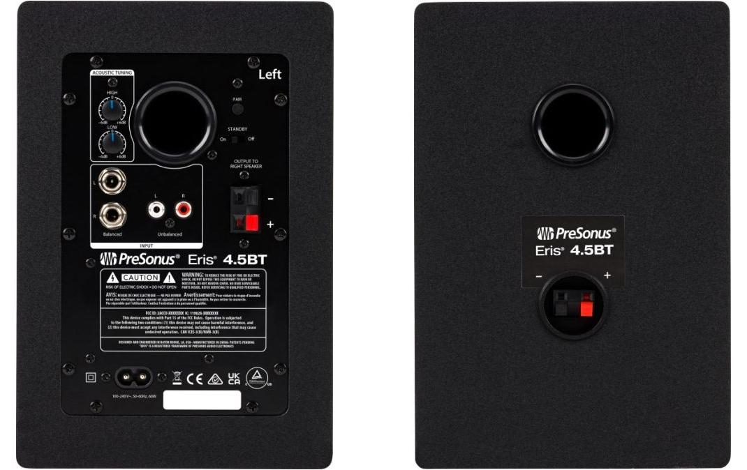 Presonus Studiomonitore 4.5 BT (2 Gen.) Schwarz