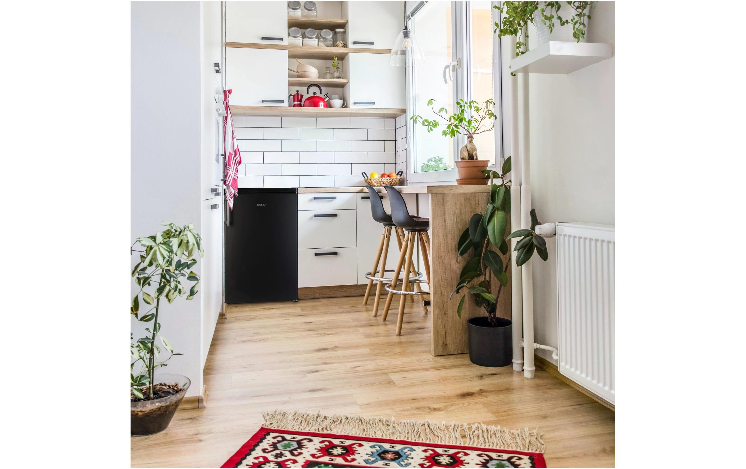 Domo Kühlschrank DO91124 Schwarz, Rechts