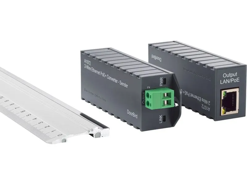 Doorbird 2-Drath Ethernet PoE+ Konverter Doorbird 2-Drath Ethernet PoE+ Konverter