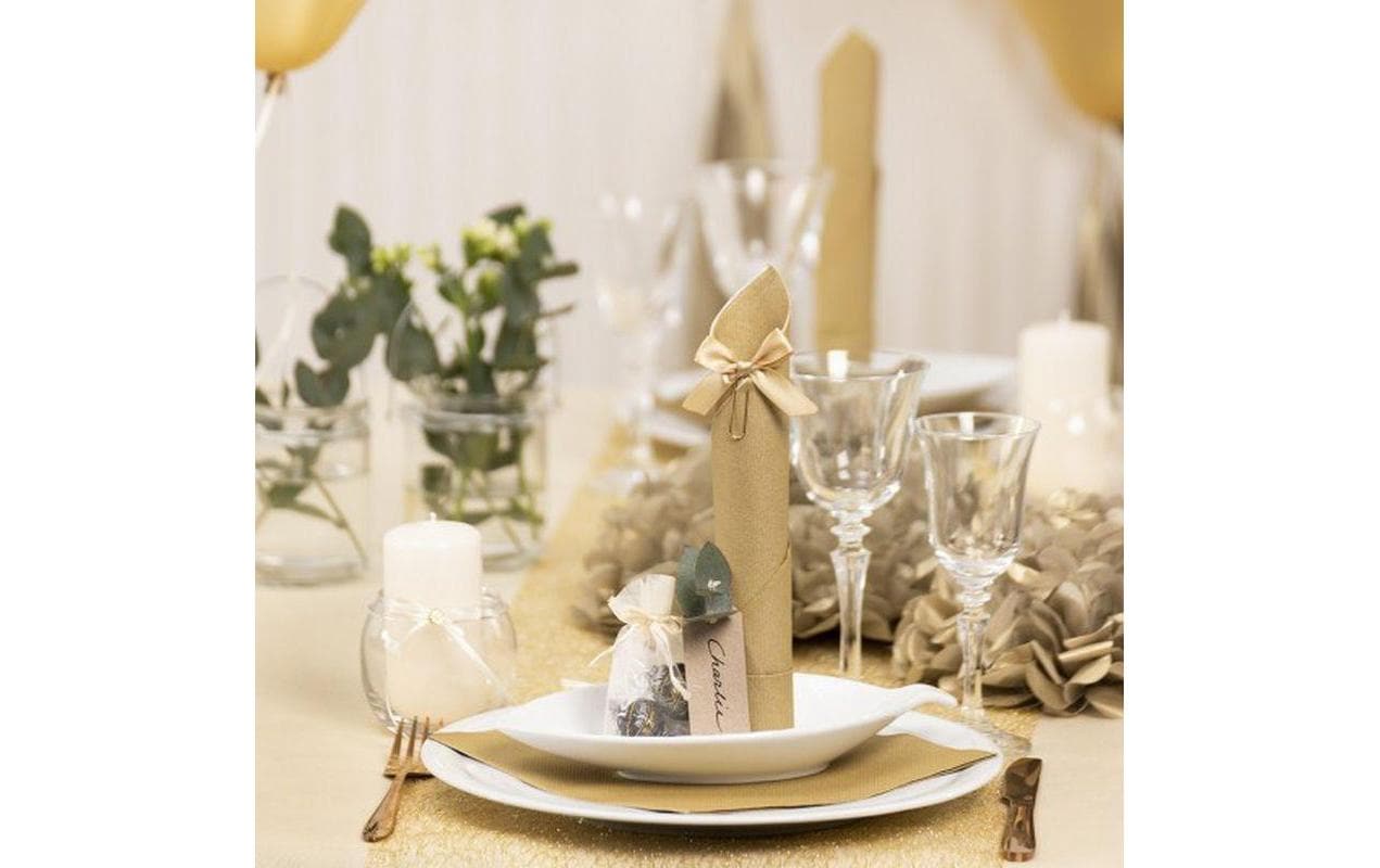 Creativ Company Luftballon Ø 23 cm Gold, 8 Stück