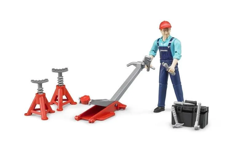 Bruder Spielwaren Figur Figurenset Werkstatt Bruder Spielwaren Figur Figurenset Werkstatt