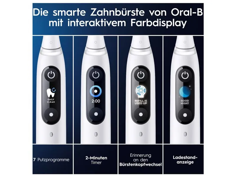 Oral-B Elektrische Zahnbürste iO Series9 White Alabaster