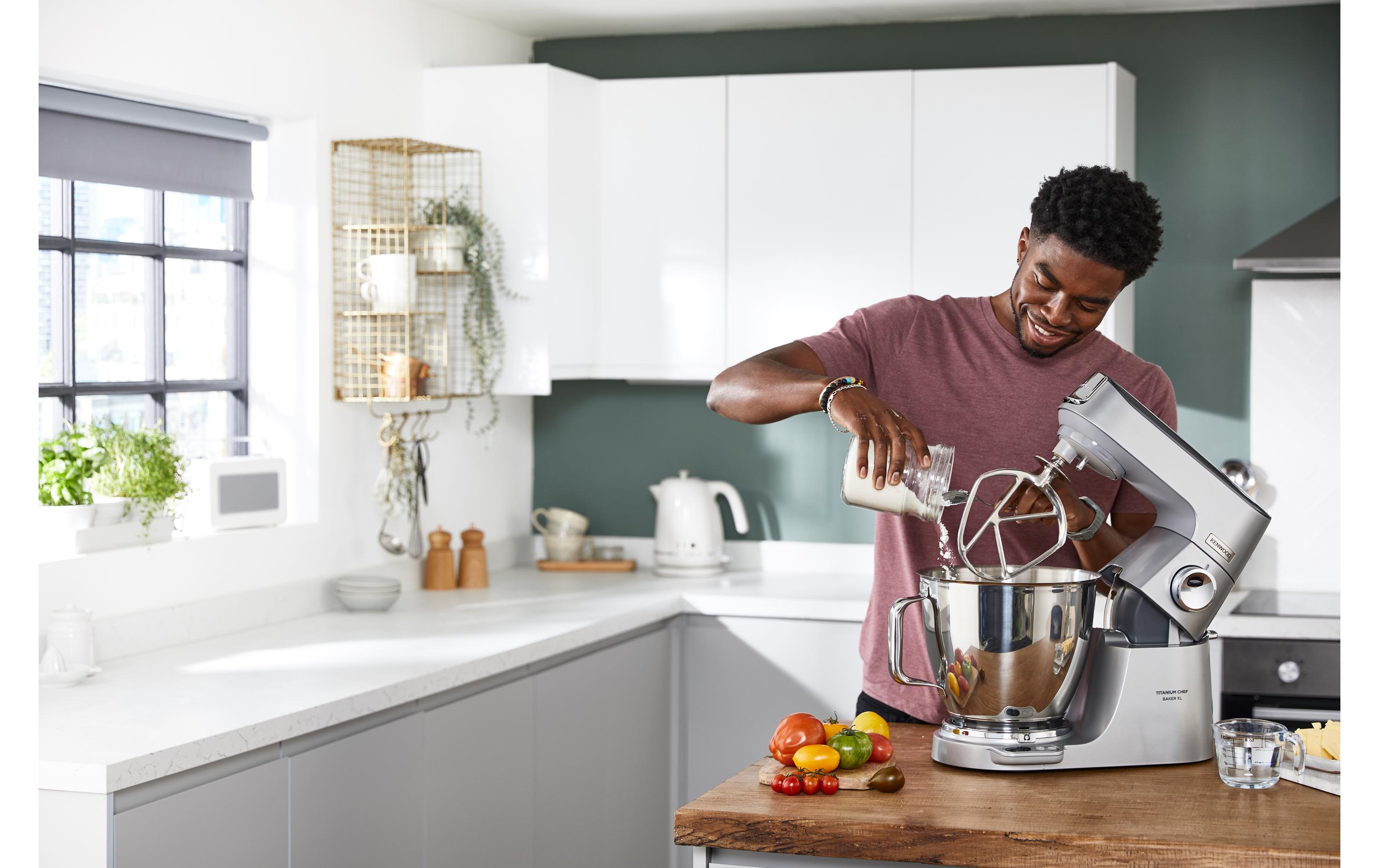 Kenwood Küchenmaschine Chef Baker KVC85.004SI Silber