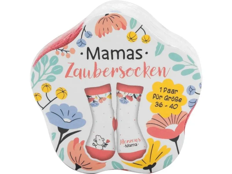 Sheepworld Socken Herzensmama, Grösse 36 - 40
