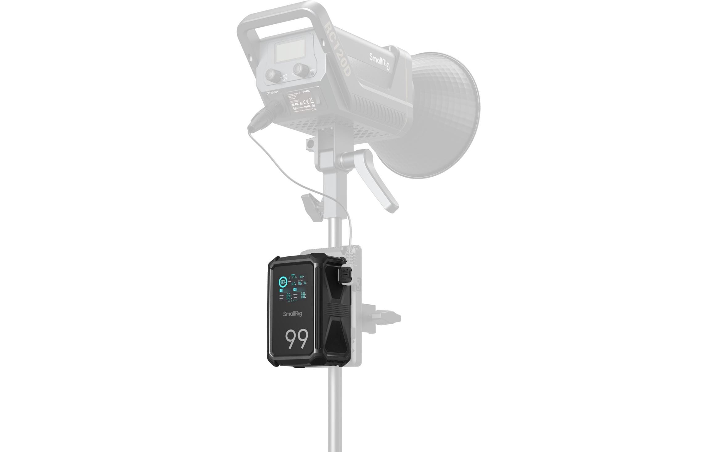 Smallrig Videokamera-Akku X-Touch Smart Triple-Proof V-Mount X99