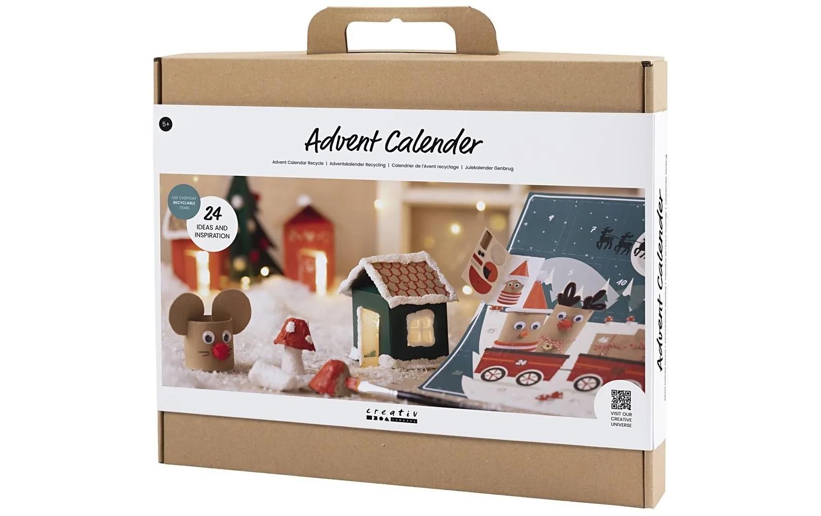 Creativ Company Adventskalender Bastelprojekte Recycling