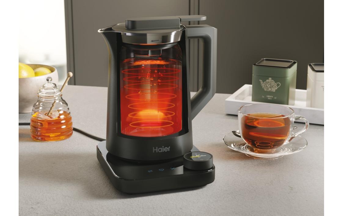 Haier Wasserkocher HKE7W 011 1.3 l, Schwarz