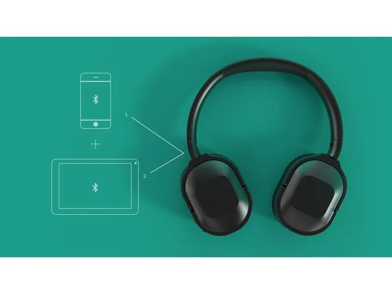 Philips Over-Ear-Kopfhörer TAH6506BK/00 Schwarz Philips Over-Ear-Kopfhörer TAH6506BK/00 Schwarz