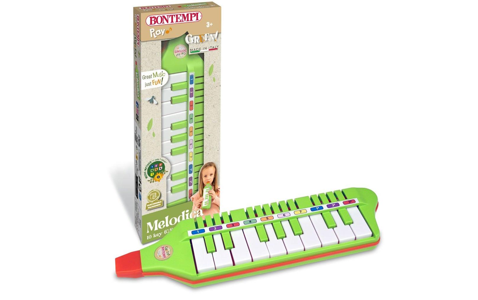 Bontempi Musikinstrument Blasharmonika 31 cm, 10 Tasten Bontempi Musikinstrument Blasharmonika 31 cm, 10 Tasten