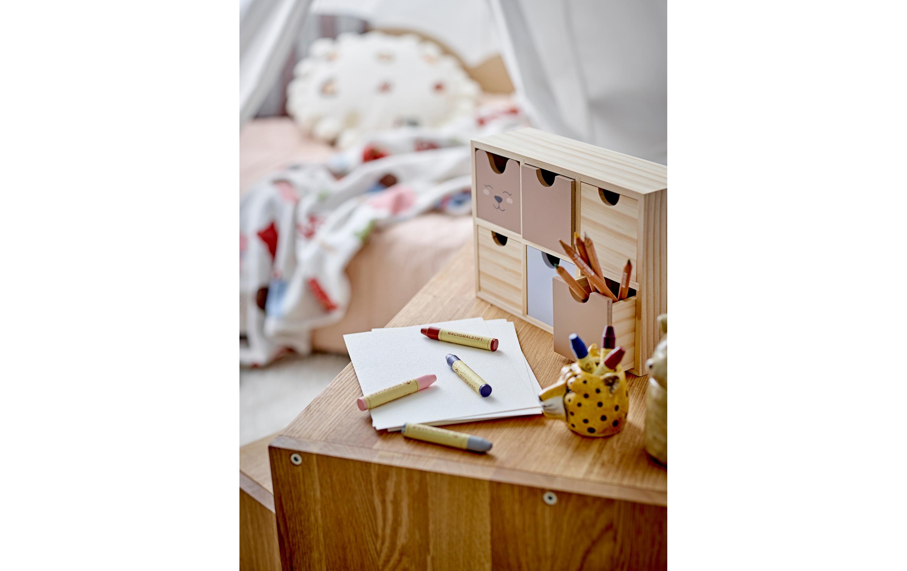 Bloomingville Setzkasten Calle 27 x 18 x 8 cm, Natur