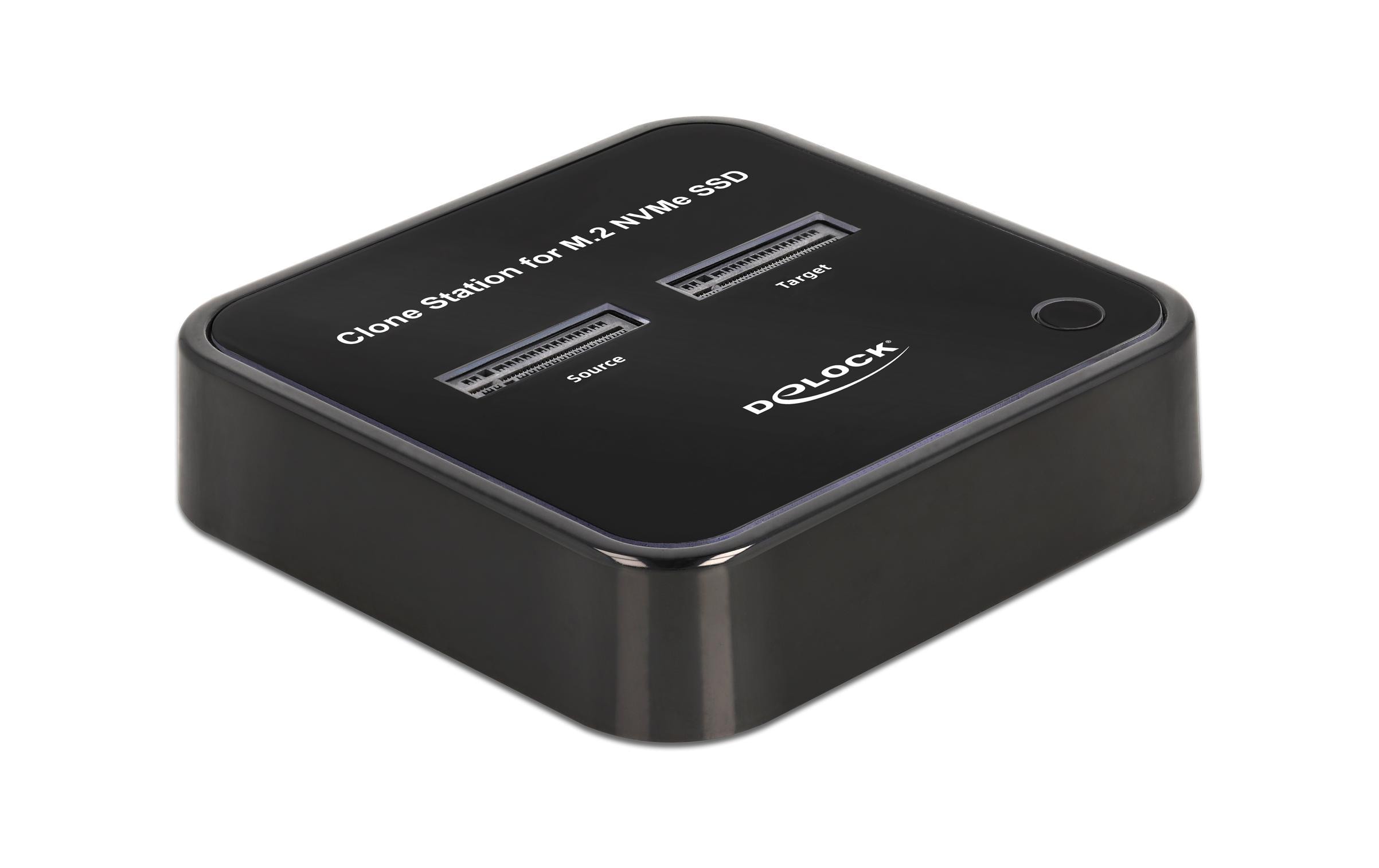 Delock Docking- und Klonstation für 2x M.2 NVMe Delock Docking- und Klonstation für 2x M.2 NVMe