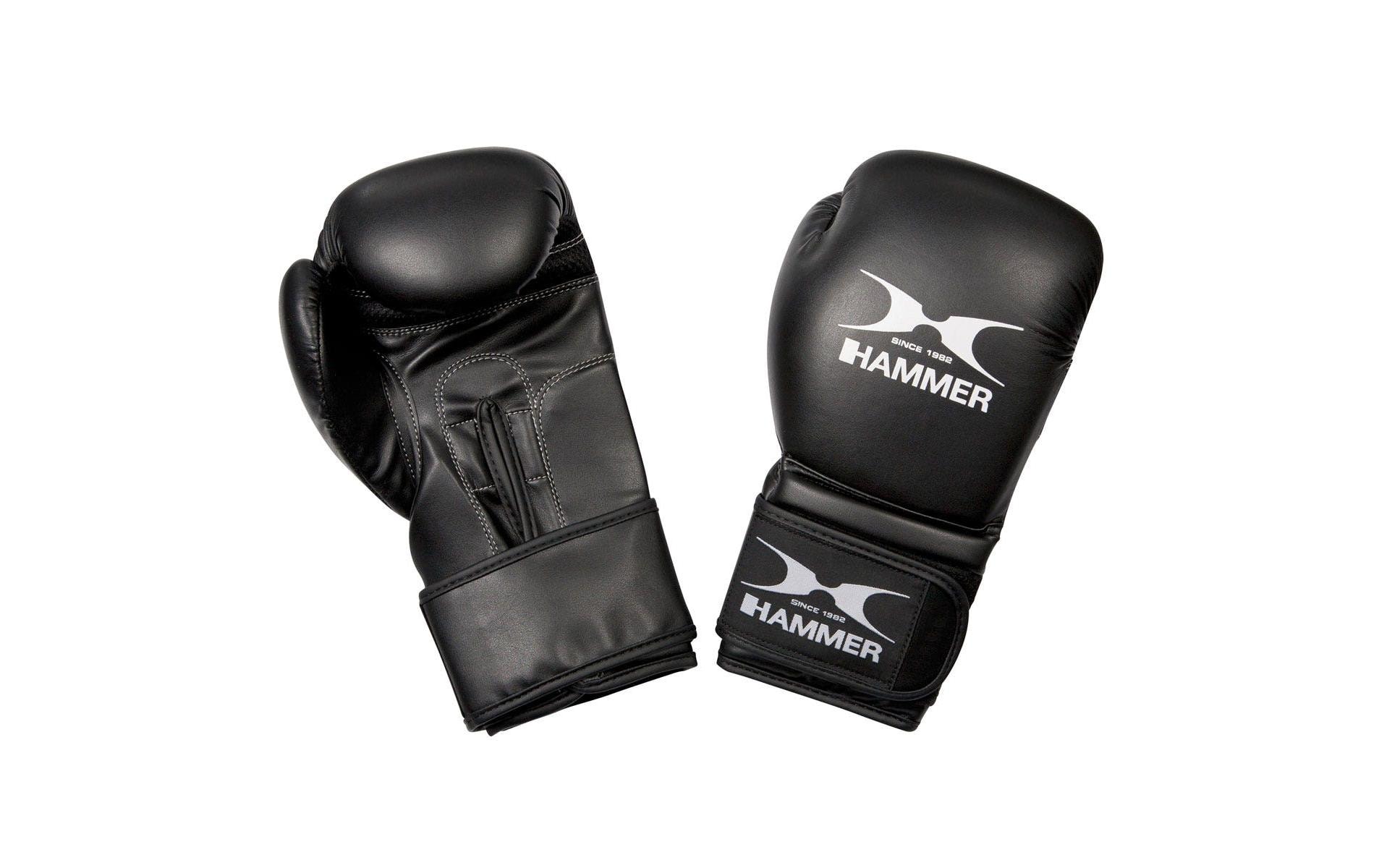 HAMMER Boxhandschuhe Premium Training - 10 oz Schwarz
