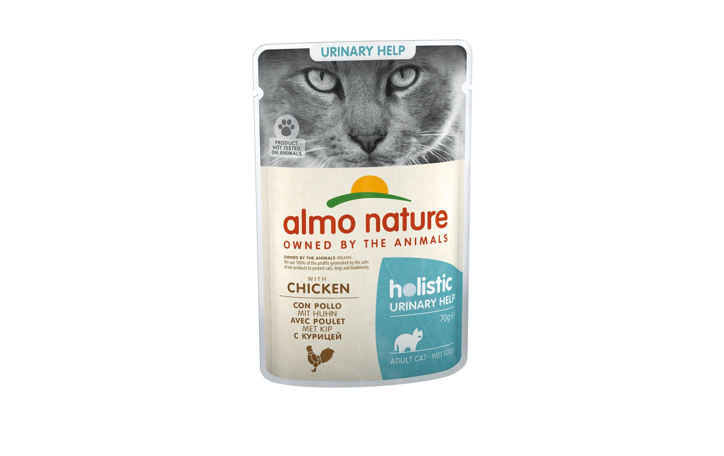 Almo Nature Nassfutter Holistic Functional Urinary Help mit Huhn 70 g