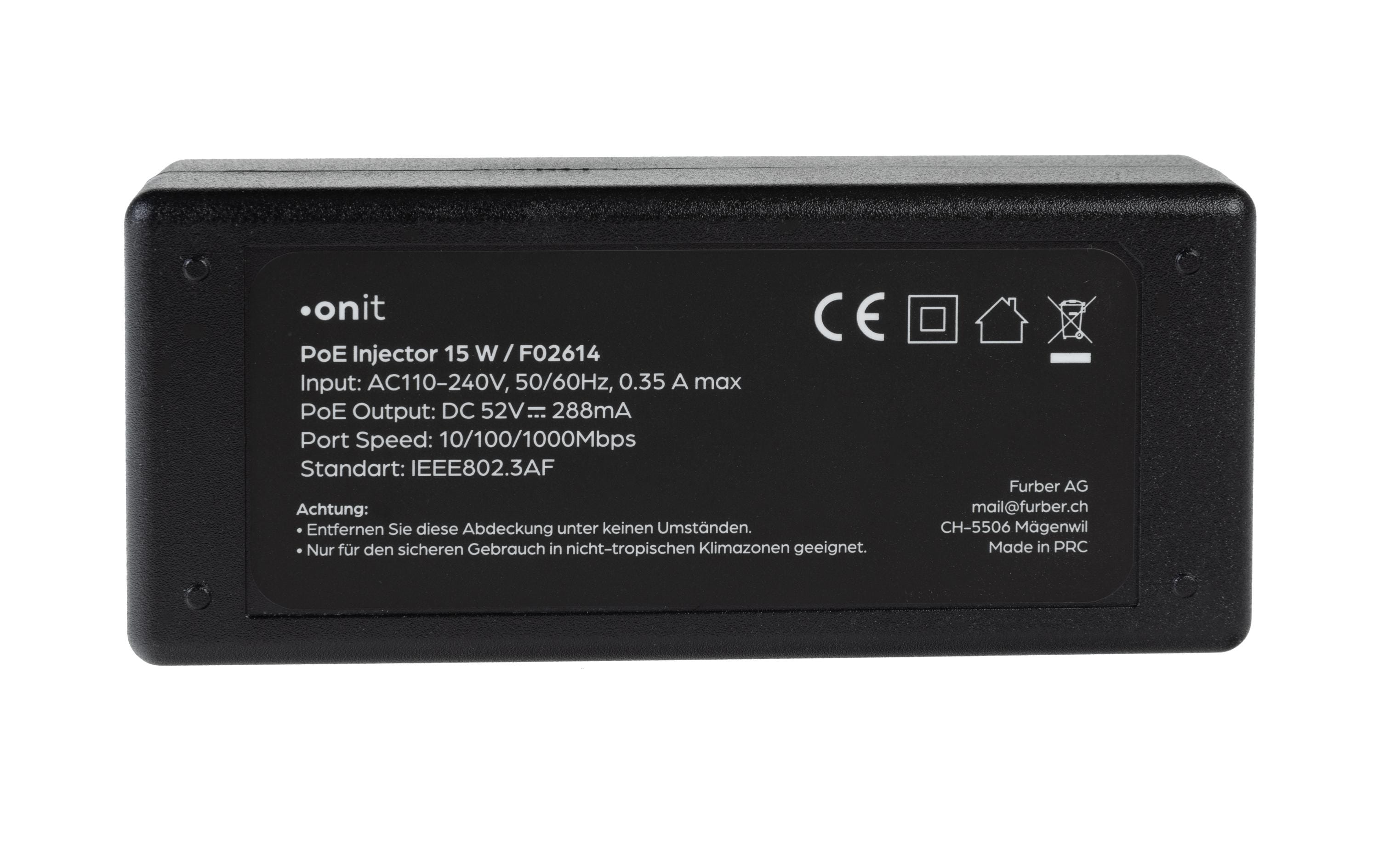 onit PoE Injector 15 W