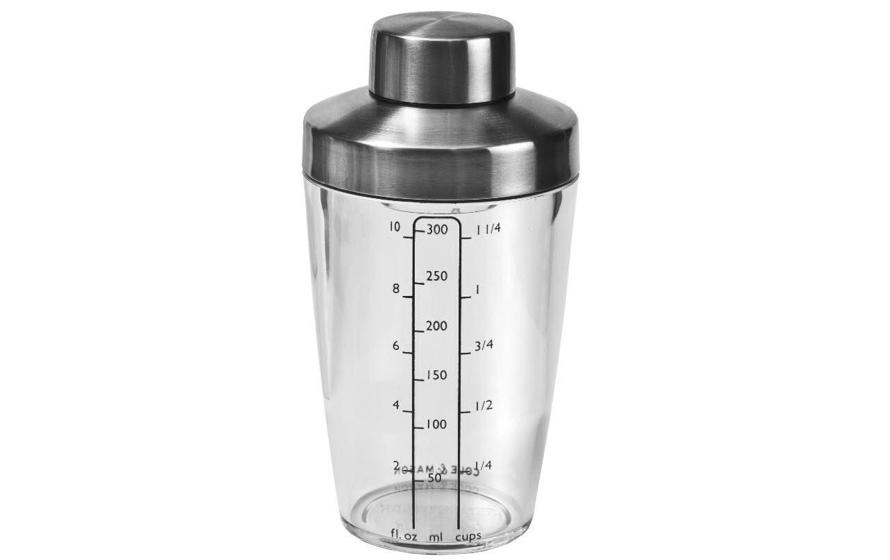 Cole&Mason Dressing-Shaker aus Edelstahl