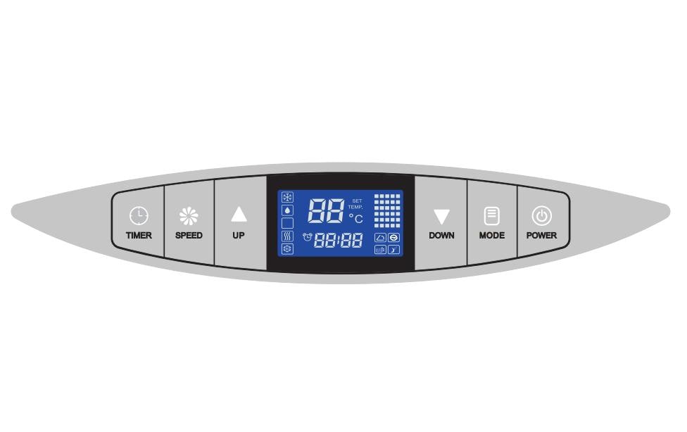 Wood's Klimagerät AC Cortina 12K SMART HOME (105 m³)