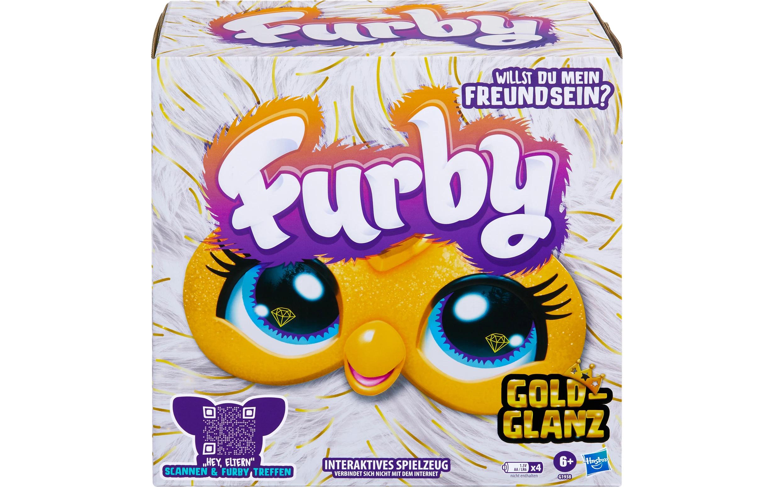 Furby Plüsch Interaktives Spielzeug Furby Gold Glam Gold