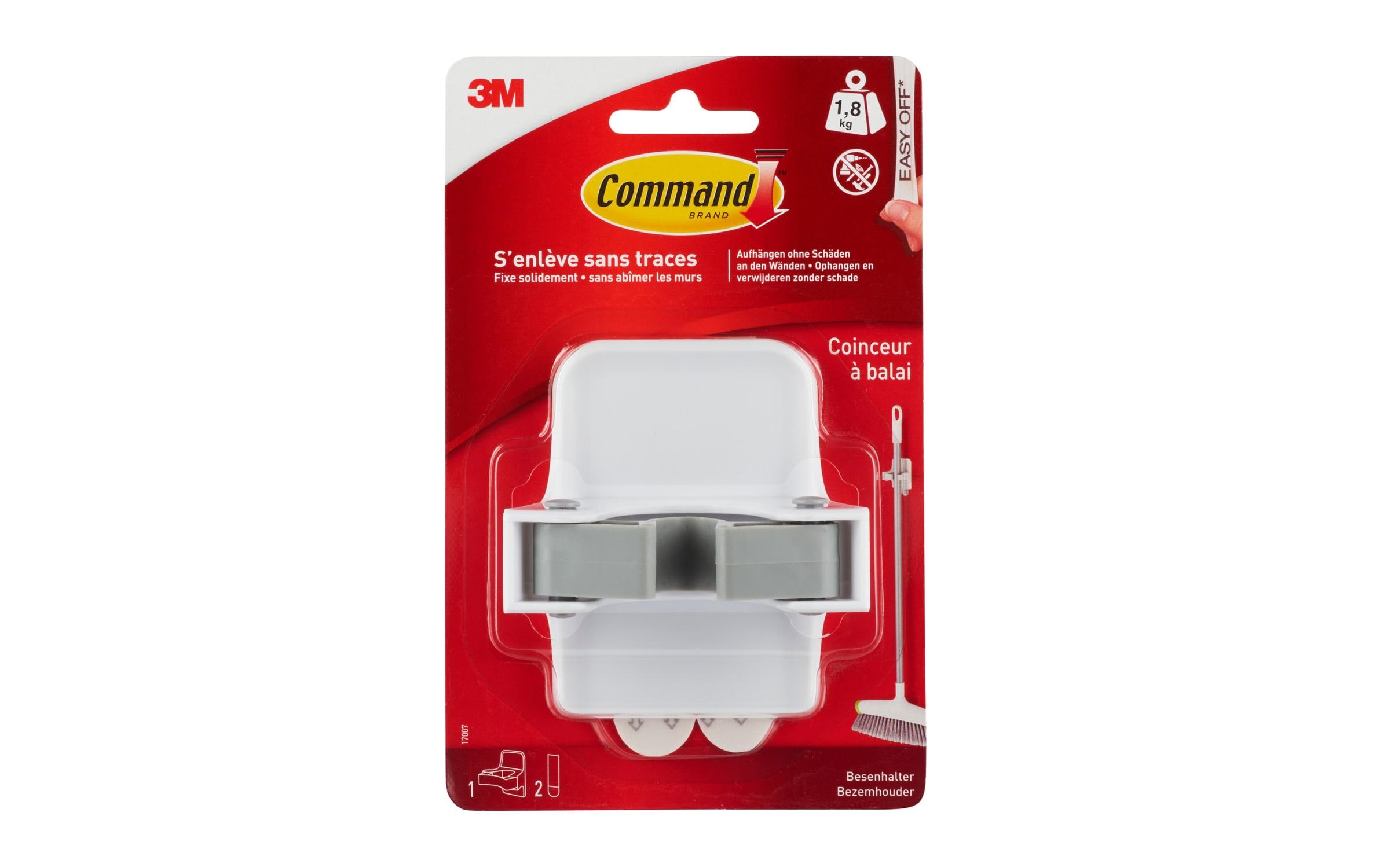 Command Klebehaken Besenhalter 1.8 kg, Weiss Command Klebehaken Besenhalter 1.8 kg, Weiss