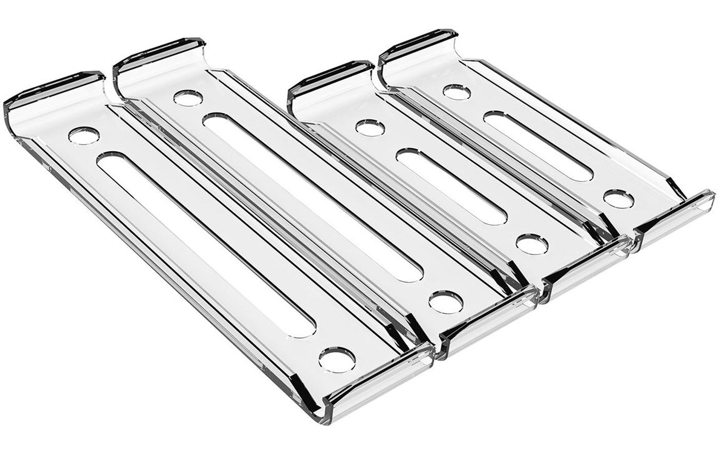 X-Click Rahmenloser Nummernhalter transparent, 30 x 8 cm/50 x 11 cm X-Click Rahmenloser Nummernhalter transparent, 30 x 8 cm/50 x 11 cm