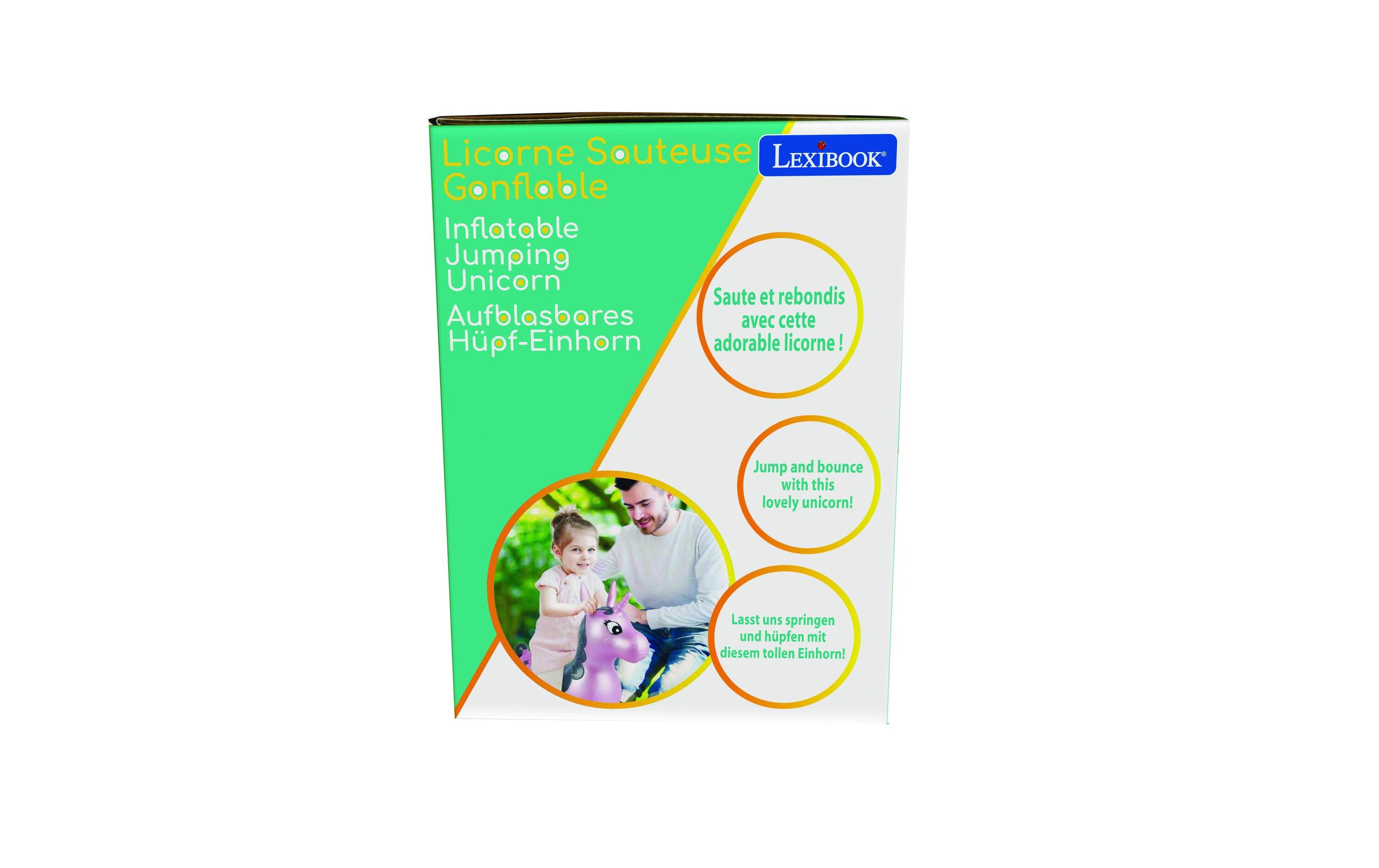 Lexibook Hüpftier Einhorn 50 cm