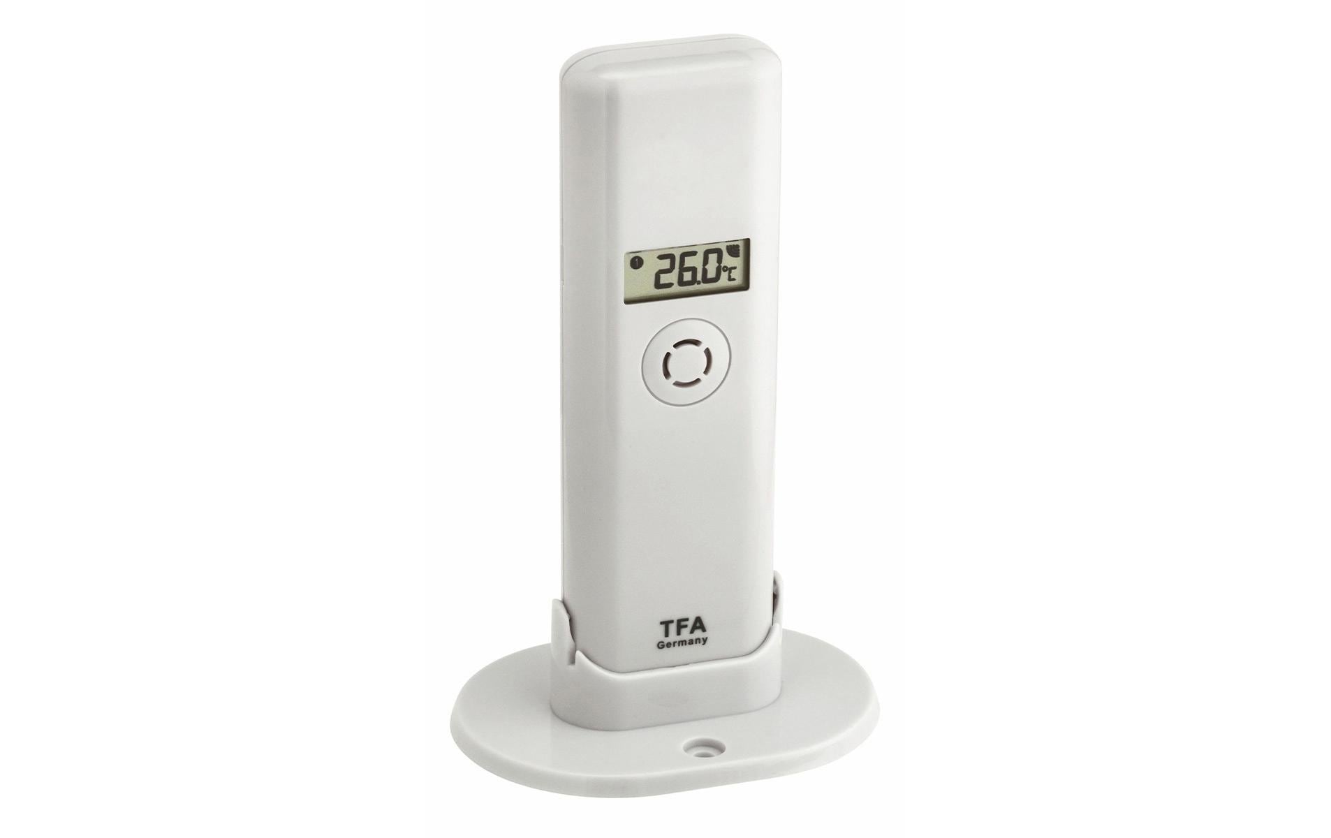 TFA Dostmann Temperatur-/Feuchtesender WeatherHub 30.3303.02