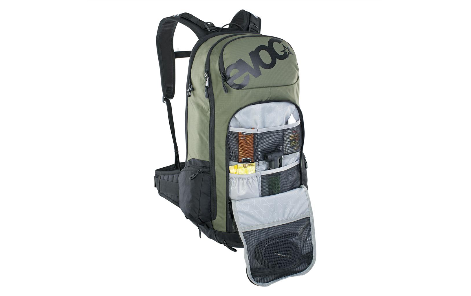 evoc Rucksack FR Tour E-Ride 30 l, Dark/Olive/Black