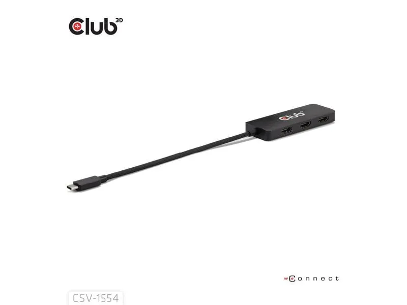 Club 3D Adapterkabel CSV-1554 MST Hub USB Type-C - HDMI