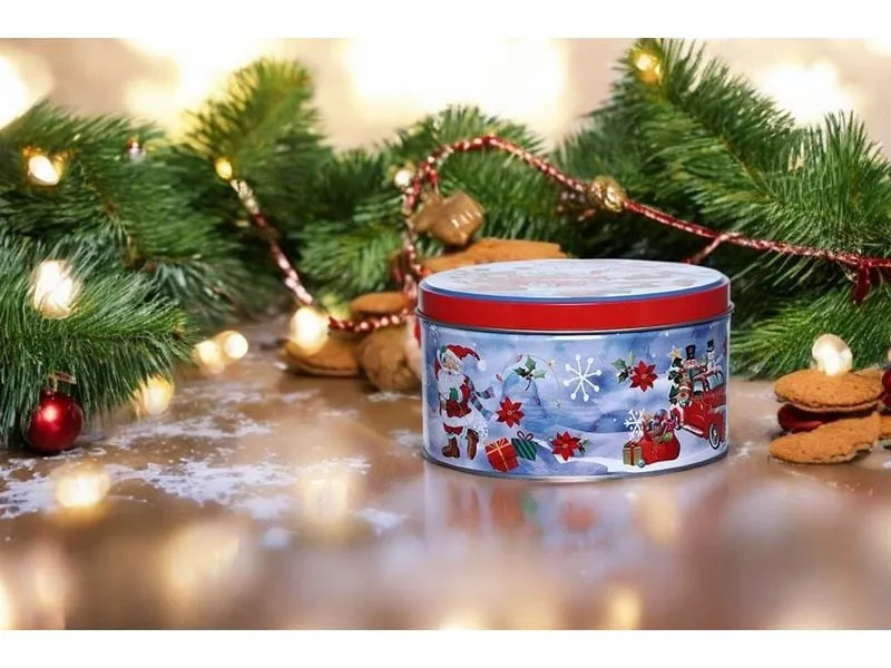 Dameco Guetzli-Dose Santa & Auto 3-teilig Dameco Guetzli-Dose Santa & Auto 3-teilig