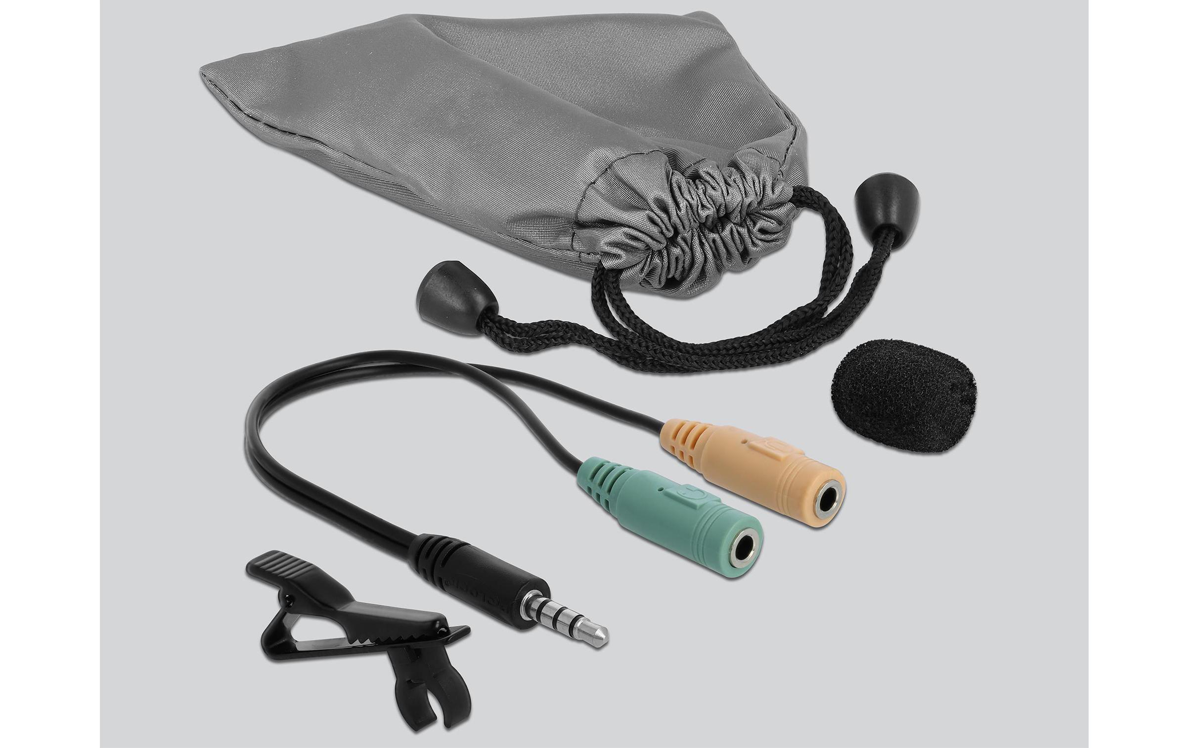 Delock Mikrofon 66279 Krawatten Lavier 3.5 mm