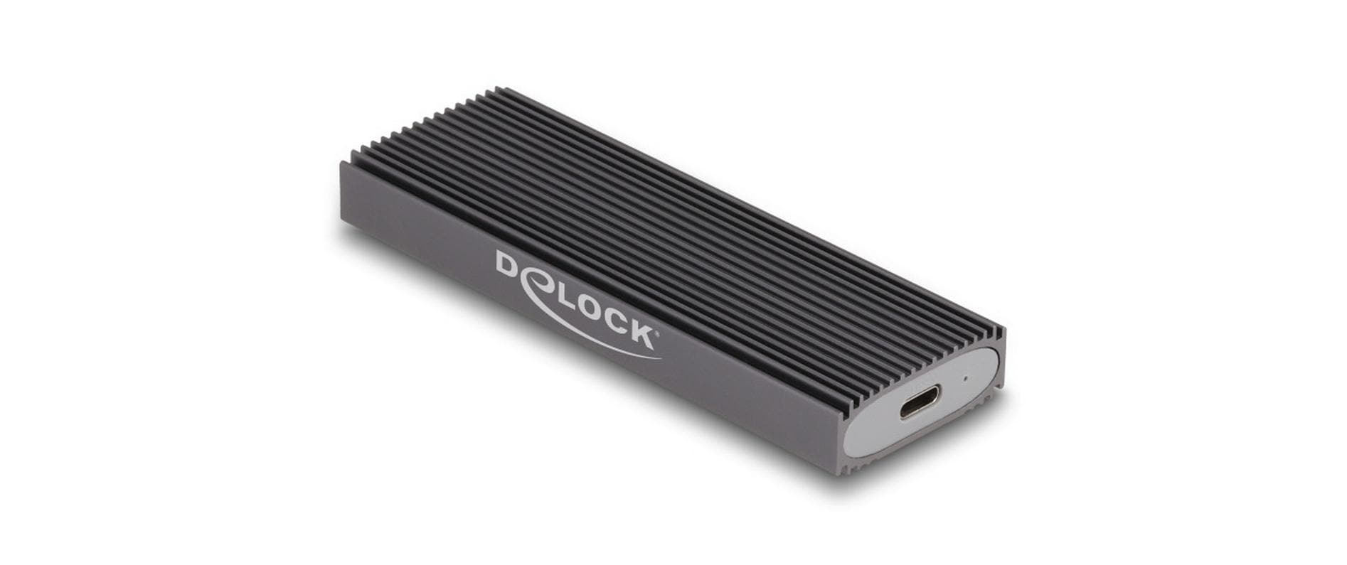 Delock Externes Gehäuse M.2 NVMe PCIe&ATA SSD zu USB 3.1 M.2