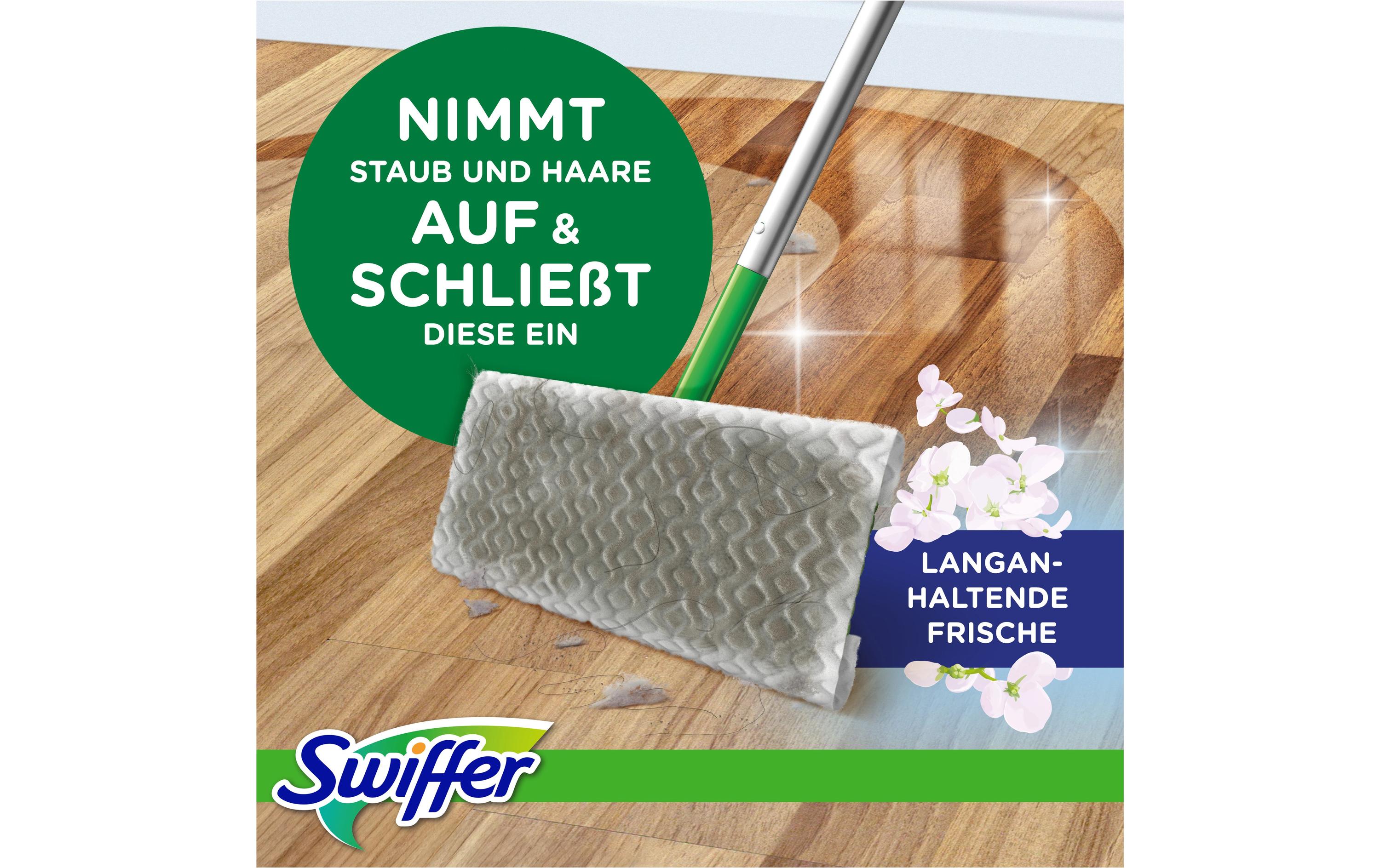 Swiffer Wischmopp Starter-Set 12-teilig, Grün