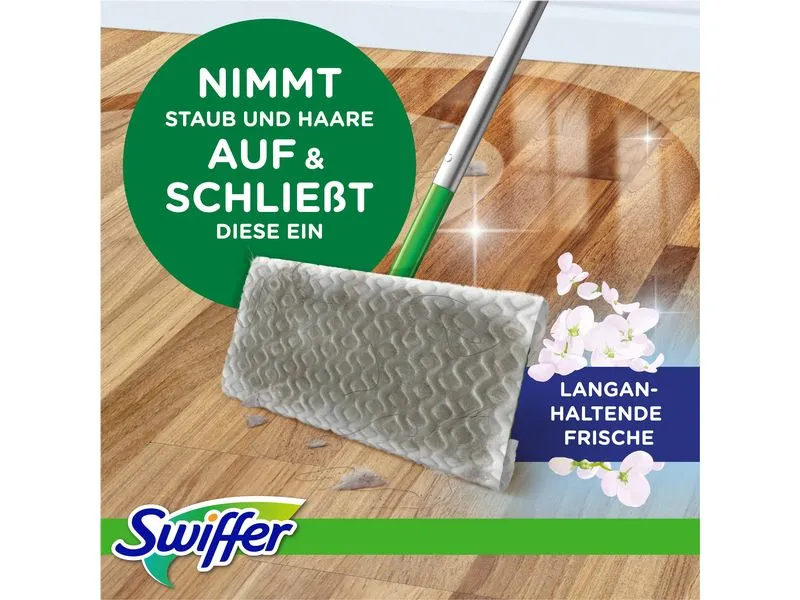 Swiffer Wischmopp Starter-Set 12-teilig, Grün