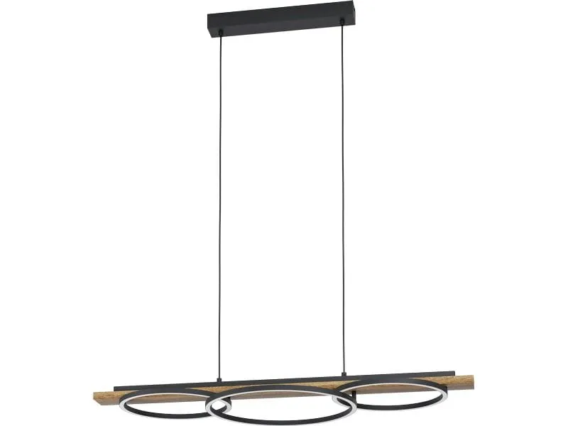 EGLO Leuchten LED-Pendelleuchte BOYAL LED 2 x 12.5W 3000K Braun