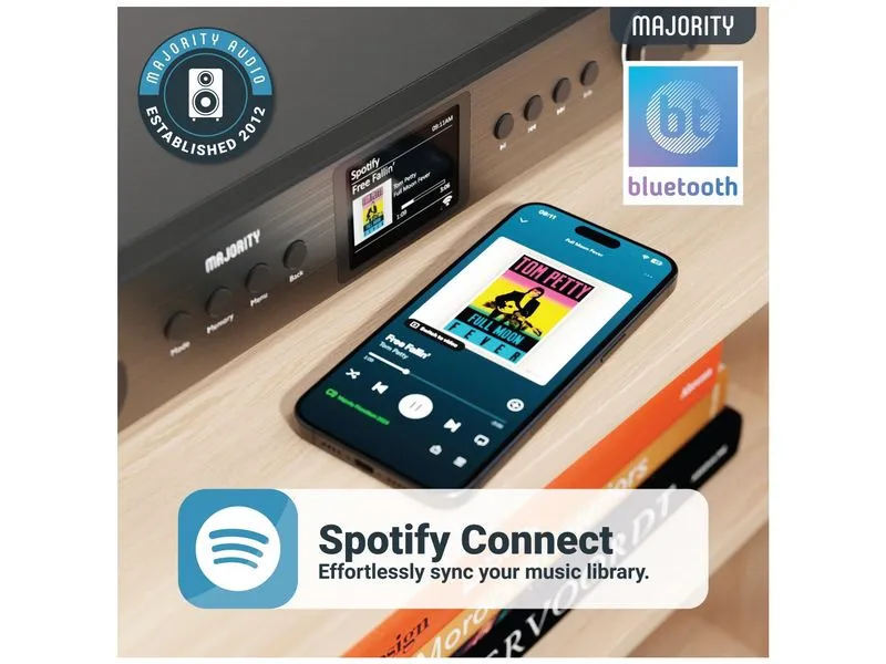 Majority Fitzwilliam 2024 DAB+ FM Bluetooth Spotify Connect
