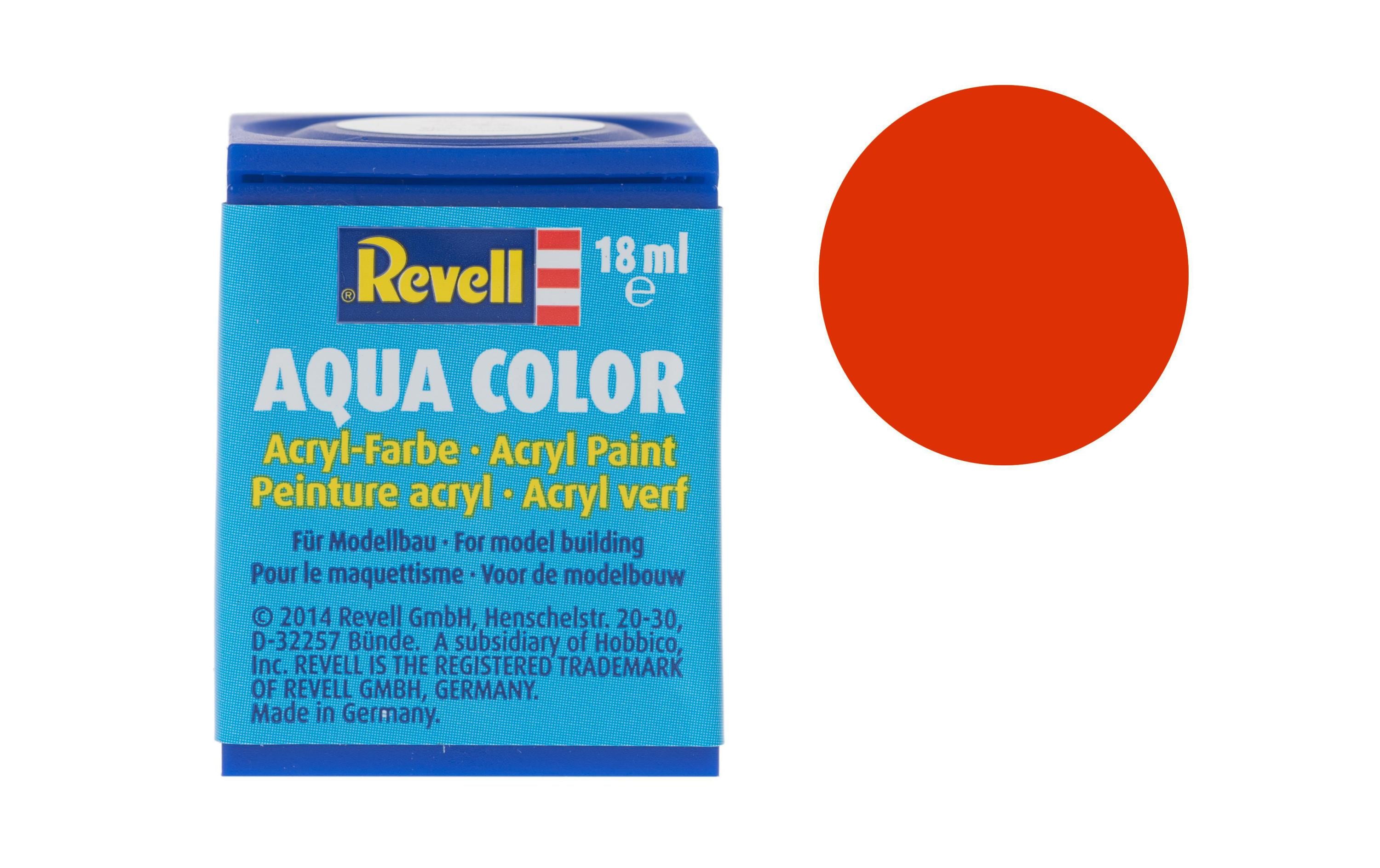 Revell Acrylfarbe 36 125 leuchtorange matt